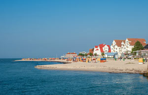 Urlaub am Strand, ein Ferienhaus am Meer